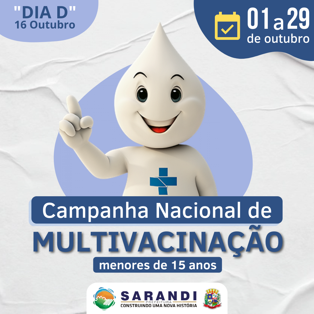 Campanha Nacional de Multivacinação - Crianças e Adolescentes
